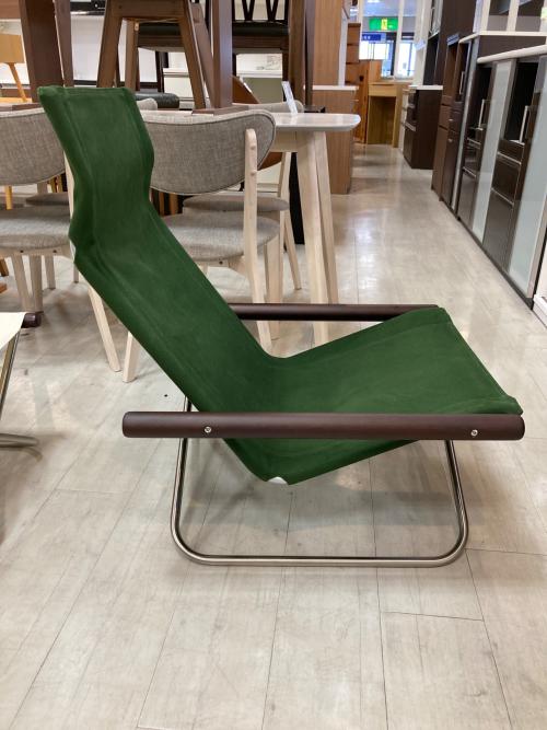 藤栄 (フジエイ) ニーチェア-F ブラウン×グリーン