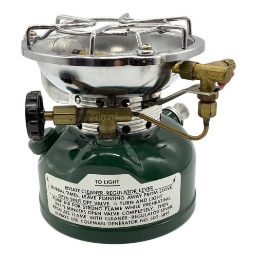 Coleman (コールマン) ガソリンシングルバーナー 502 1979年2月 ヴィンテージ