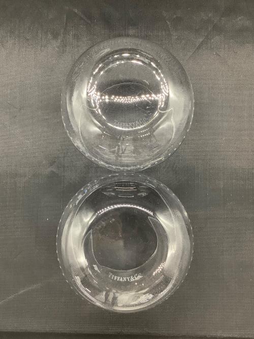 TIFFANY & Co. (ティファニー) クリスタルグラス 2Pセット