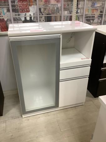 ニトリ キッチンカウンター ホワイト 95