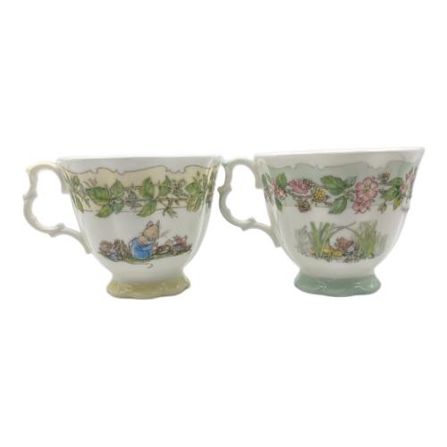 ROYAL DOULTON (ロイヤルドルトン) カップ&ソーサー フォーシーズン ブランブリーヘッジ 4Pセット