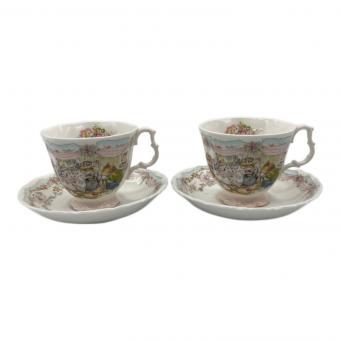 ROYAL DOULTON (ロイヤルドルトン) カップ&ソーサー THE WEDDING 2Pセット