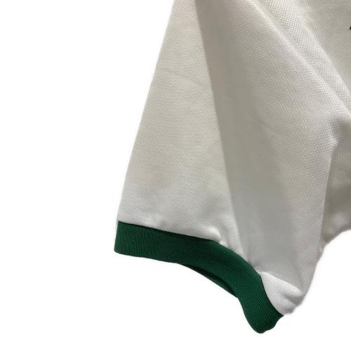 MIZUNO (ミズノ) ゲームシャツ メンズ SIZE L ホワイト×グリーン 90年代ヴィンティージ ヴェルディ