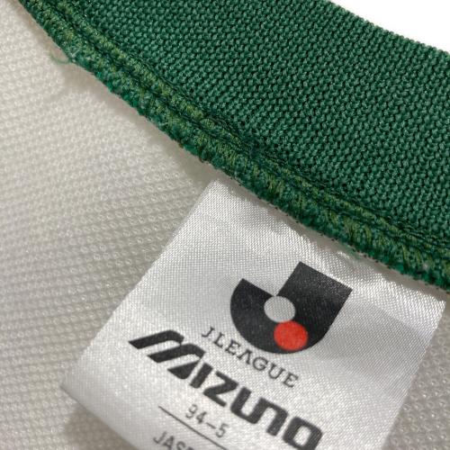 MIZUNO (ミズノ) ゲームシャツ メンズ SIZE L ホワイト×グリーン 90年代ヴィンティージ ヴェルディ