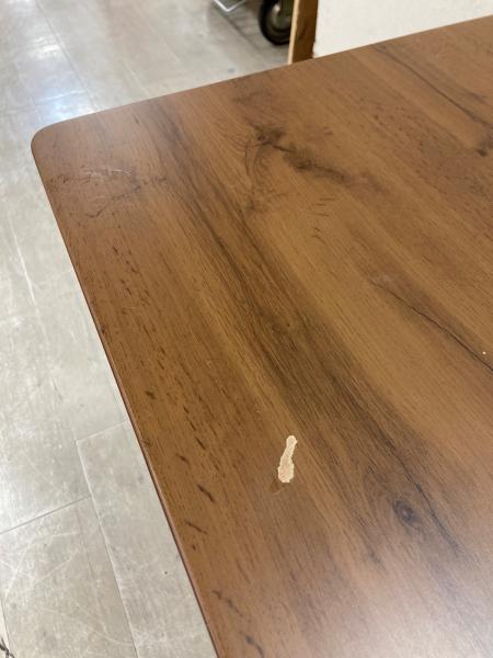 ニトリ　ダイニングテーブル 昇降式　ブラウン　広島県　お引き取り限定 ニトリ 昇降テーブル ブラウン×ブラック 141 LC-004｜トレファクONLINE