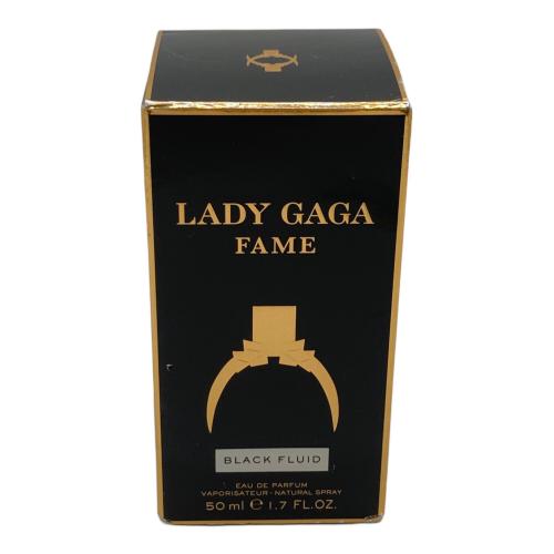 LADY GAGA (レディガガ) オードパルファム 箱付 BLACK FLUID 50ml 残量80%-99%