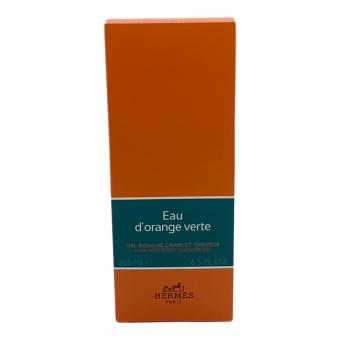 HERMES (エルメス) オードランジュヴェルト ヘア&ボディ シャワージェル 未使用 200ml 〇