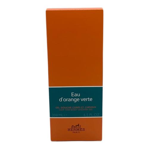 HERMES (エルメス) オードランジュヴェルト ヘア&ボディ シャワージェル 未使用 200ml 〇