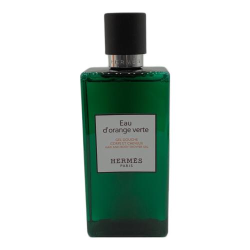 HERMES (エルメス) オードランジュヴェルト ヘア&ボディ シャワージェル 未使用 200ml 〇