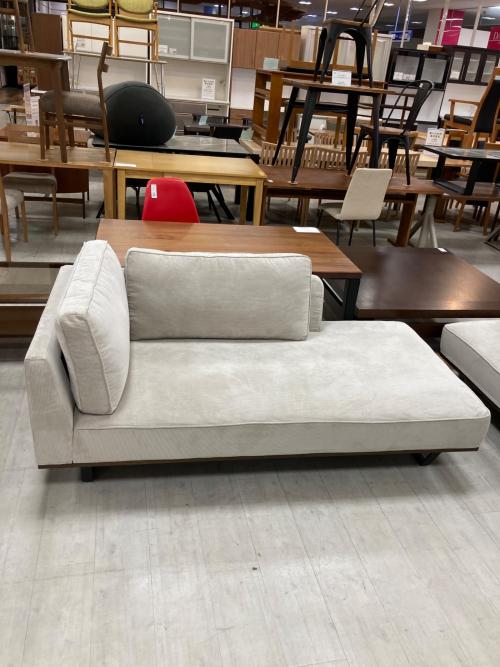 ニトリ カウチソファー ライトグレー 216 VS04C ファブリック