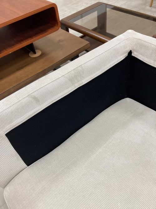 ニトリ カウチソファー ライトグレー 216 VS04C ファブリック