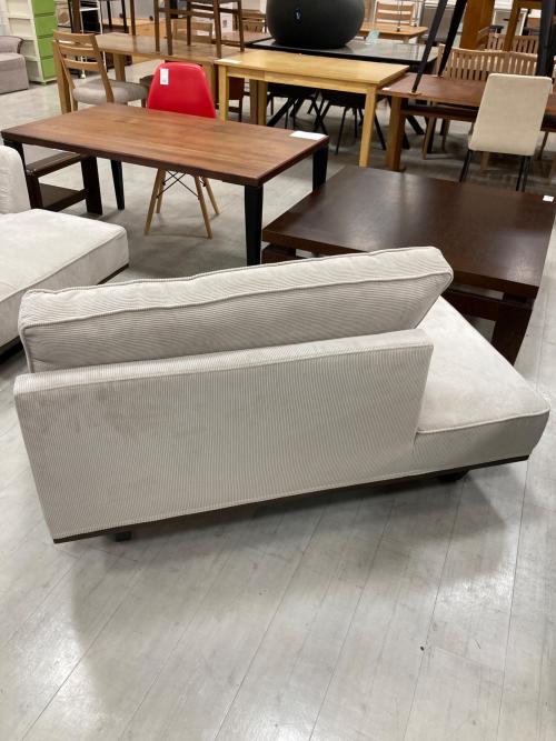 ニトリ カウチソファー ライトグレー 216 VS04C ファブリック