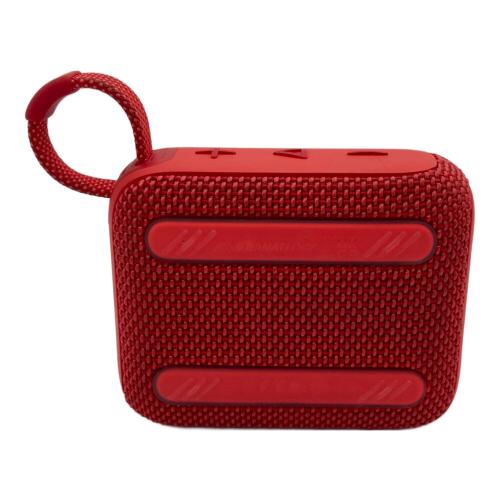 JBL (ジェービーエル) Bluetooth対応スピーカー レッド 動作確認済み GO4
