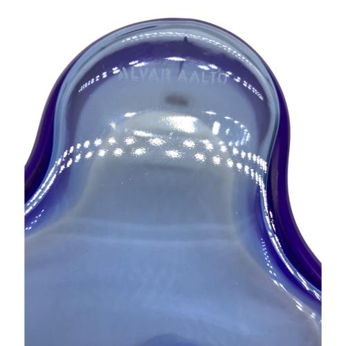 iittala (イッタラ) フラワーベース AALTO ブルー 95mm