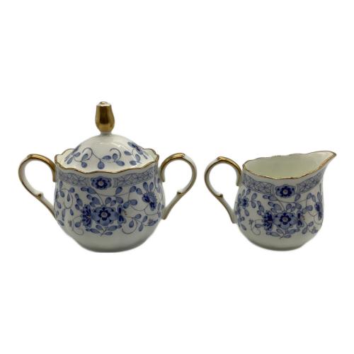 NARUMI (ナルミ) デミタスカップセット ミラノ デミタスカップ&ソーサー2・シュガーポット1・クリーマー1