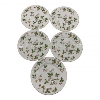 Wedgwood (ウェッジウッド) プレート ワイルドストロベリー 5Pセット