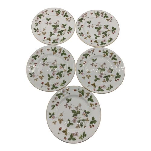 Wedgwood (ウェッジウッド) プレート ワイルドストロベリー 5Pセット