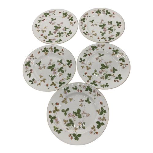 Wedgwood (ウェッジウッド) プレート 20.5cm ワイルドストロベリー 5Pセット