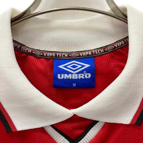 UMBRO (アンブロ) ゲームシャツ メンズ SIZE M レッド マンチェスター・ユナイテッド