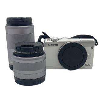 CANON (キヤノン) ミラーレス一眼カメラ ダブルズームキット EOS M100 2420万画素(有効画素) APS-C 22.3mm×14.9mm CMOS 専用電池 SDXCカード対応 1/4000～30秒 481050011555