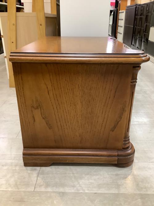 テレビボード ブラウン アンティーク調 70 1枚扉 引き出し付き