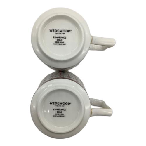 Wedgwood (ウェッジウッド) ペアマグカップ renaissance gold 2Pセット