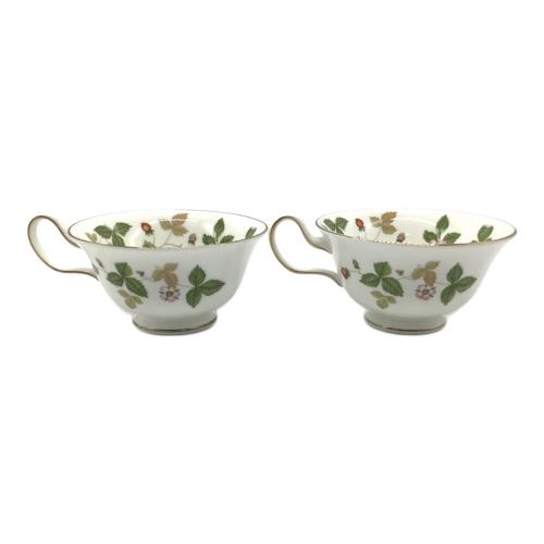 Wedgwood (ウェッジウッド) カップ&ソーサー ワイルドストロベリー 2Pセット