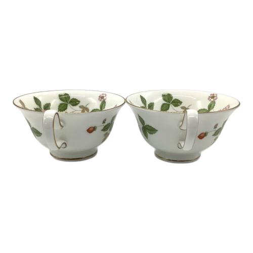 Wedgwood (ウェッジウッド) カップ&ソーサー ワイルドストロベリー 2Pセット