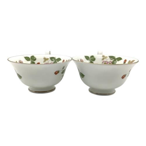 Wedgwood (ウェッジウッド) カップ&ソーサー ワイルドストロベリー 2Pセット