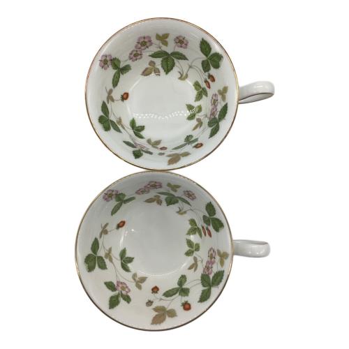 Wedgwood (ウェッジウッド) カップ&ソーサー ワイルドストロベリー 2Pセット