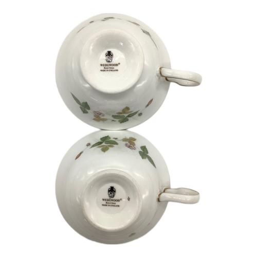 Wedgwood (ウェッジウッド) カップ&ソーサー ワイルドストロベリー 2Pセット