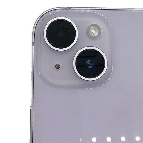 Apple iPhone14 Plus MQ4E3J/A サインアウト確認済 351136717051327 ー SIM FREE 修理履歴無し 128GB バッテリー:Bランク(87%) 程度:Bランク Blancco社データ消去済み