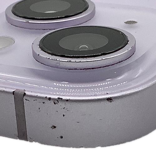 Apple iPhone14 Plus MQ4E3J/A サインアウト確認済 351136717051327 ー SIM FREE 修理履歴無し 128GB バッテリー:Bランク(87%) 程度:Bランク Blancco社データ消去済み