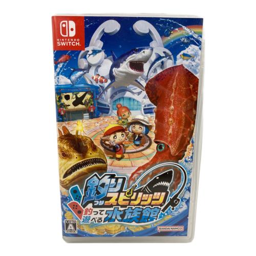 バンダイナムコ Nintendo Switch用ソフト 釣りスピリッツ 釣って遊べる水族館 CERO A (全年齢対象)