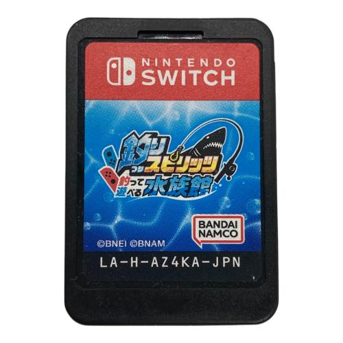 バンダイナムコ Nintendo Switch用ソフト 釣りスピリッツ 釣って遊べる水族館 CERO A (全年齢対象)