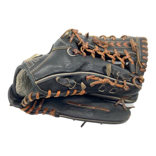 MIZUNO (ミズノ) 硬式グローブ ブラック グローバルエリート Hセレクション02 外野用