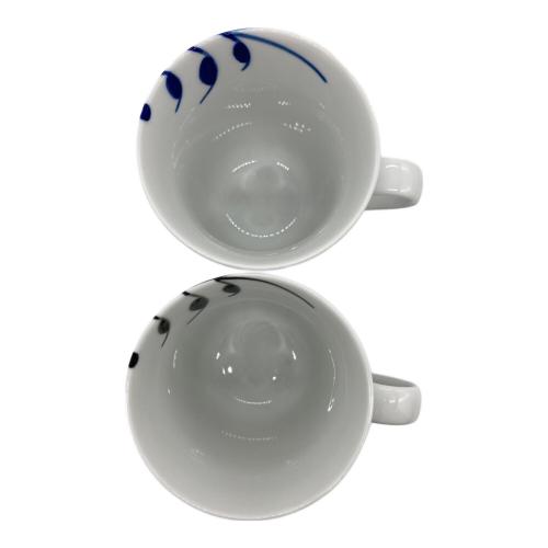 ROYAL COPENHAGEN (ロイヤル・コペンハーゲン) ペアマグカップ ブラックフルーテッド・メガ ペア