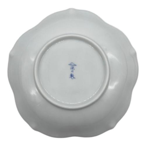 深川製磁 (フカガワセイジ) 桜型取皿揃 ひな人形 5Pセット