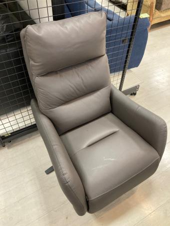 ニトリ リクライニングソファー グレー 222 アーム付 LE01