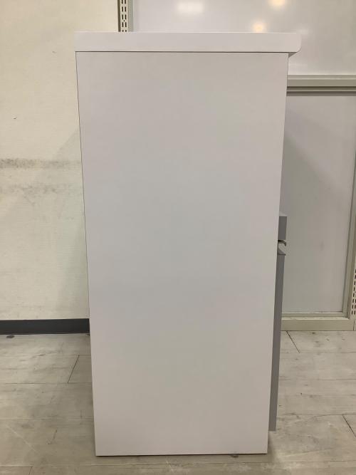 クラフトコガ キッチンカウンター ホワイト 1枚扉