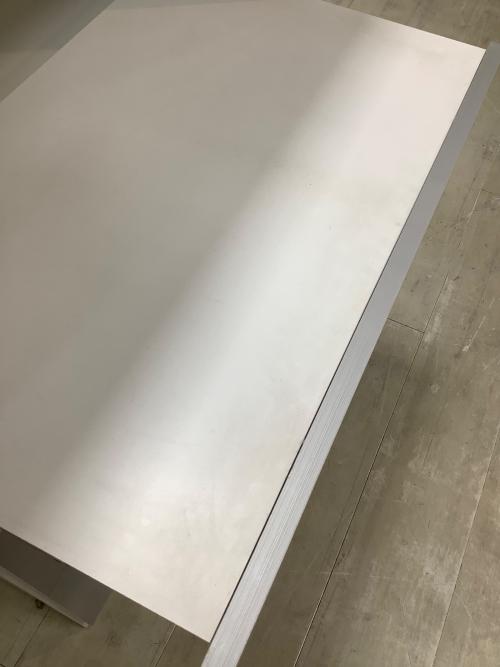 クラフトコガ キッチンカウンター ホワイト 1枚扉