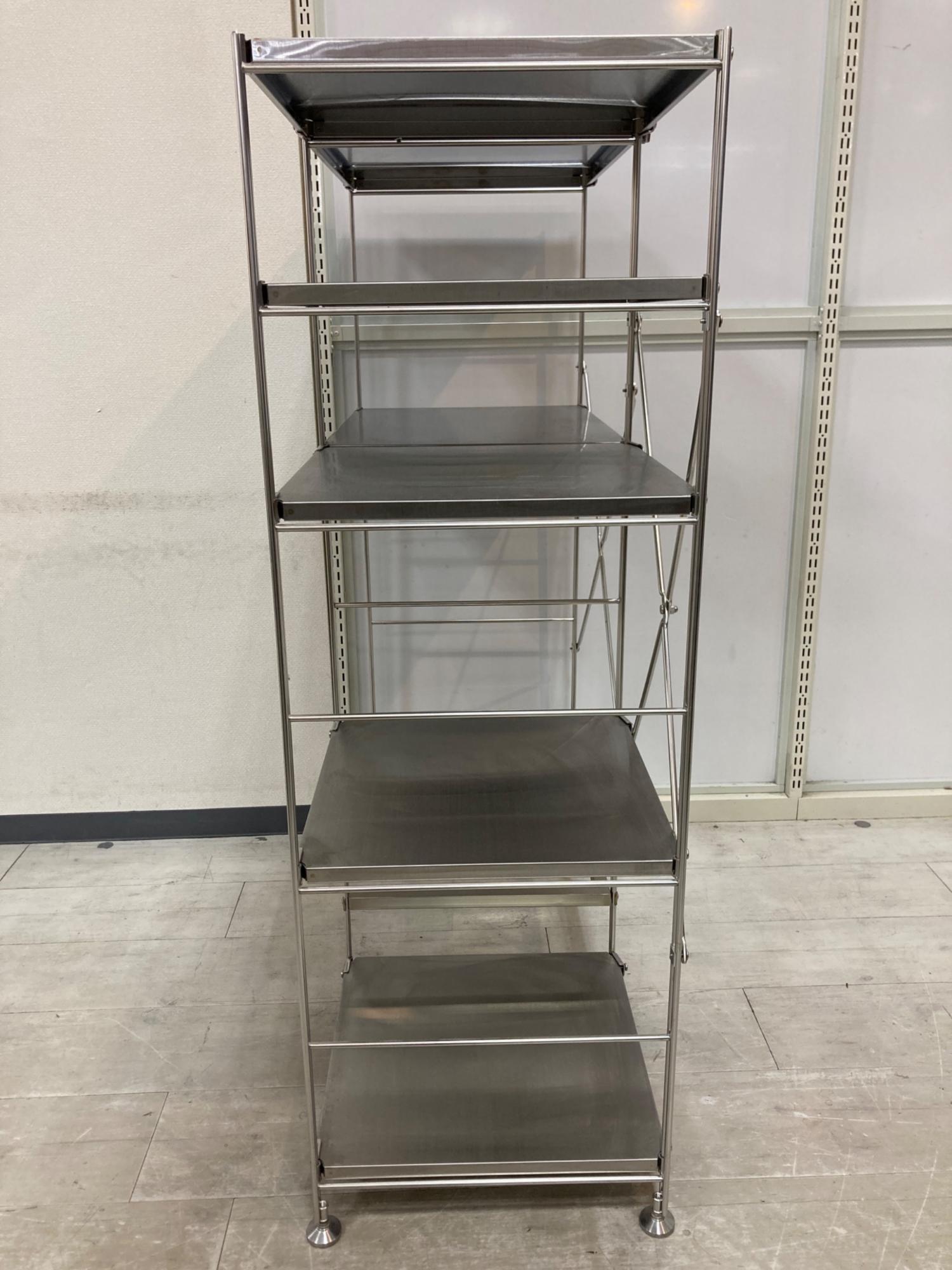 無印良品 (ムジルシリョウヒン) ステンレスユニットシェルフ シルバー