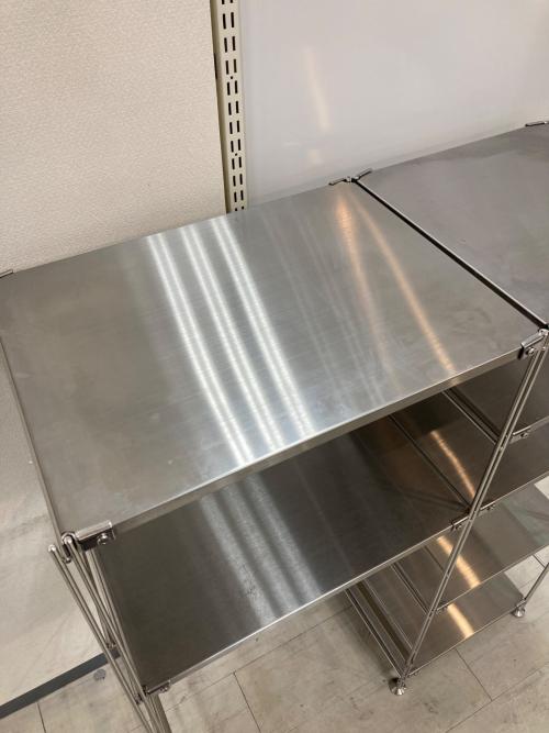 無印良品 (ムジルシリョウヒン) ステンレスユニットシェルフ シルバー