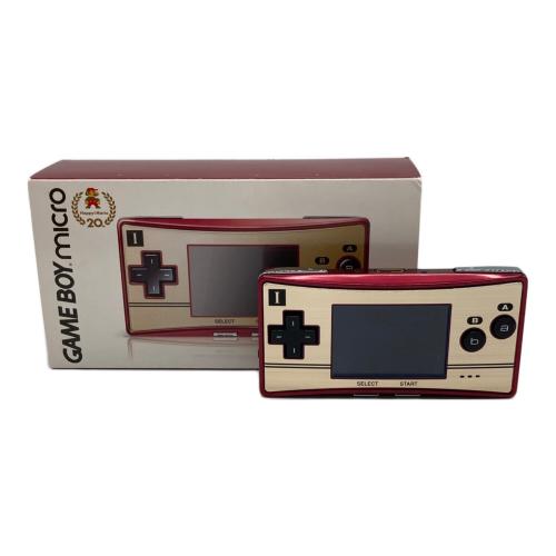 Nintendo (ニンテンドー) GAMEBOY micro スーパーマリオ 20周年モデル OXY-001 充電できないため動作未確認 MJF10394175