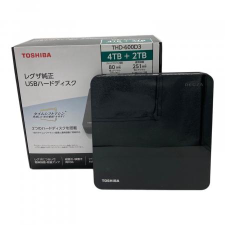 TOSHIBA THD-600D3 ハードディスク 4TB + 2TB 値下げ可 2TB + 4TB ハードディスク THD-600D3 TOSHIBA 値下げ可 通販 東芝