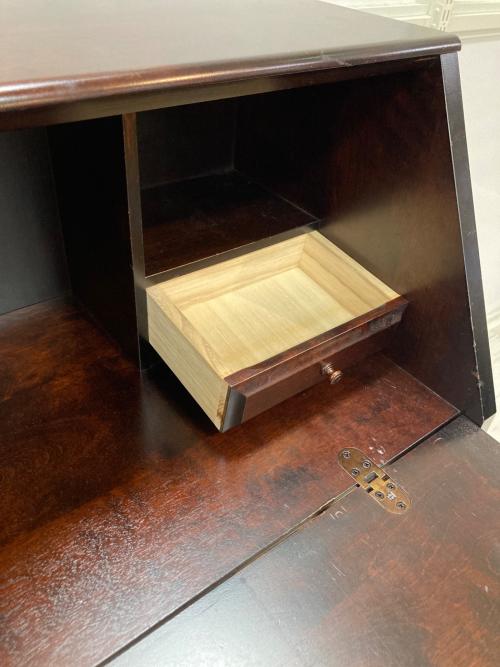 北海道民芸家具 (ホッカイドウミンゲイカグ) ライティングビューロー ブラウン