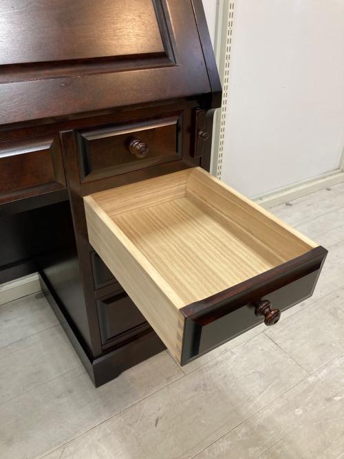 北海道民芸家具 (ホッカイドウミンゲイカグ) ライティングビューロー ブラウン