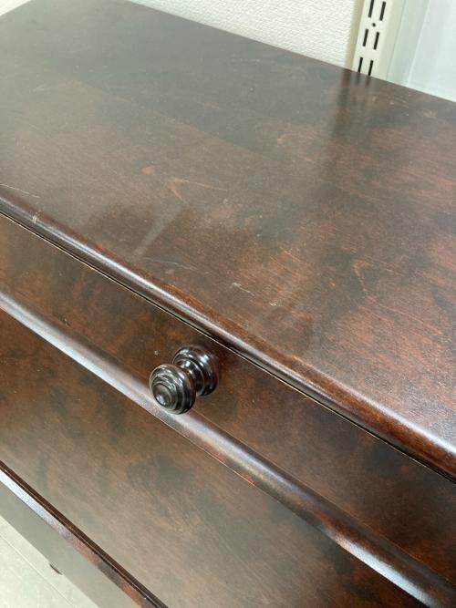 北海道民芸家具 (ホッカイドウミンゲイカグ) ライティングビューロー ブラウン