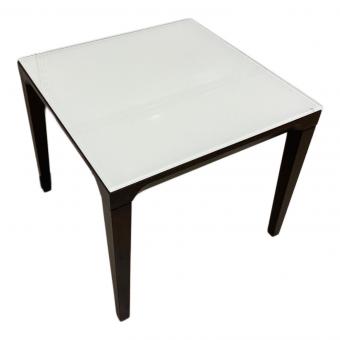 CALLIGARIS (カリガリス) ガラストップテーブル ホワイト
