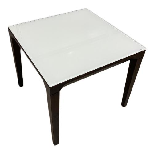 CALLIGARIS (カリガリス) ガラストップテーブル ホワイト